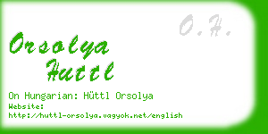 orsolya huttl business card